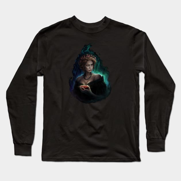 Persephone's Lament Long Sleeve T-Shirt by Art of Ariel Burgess